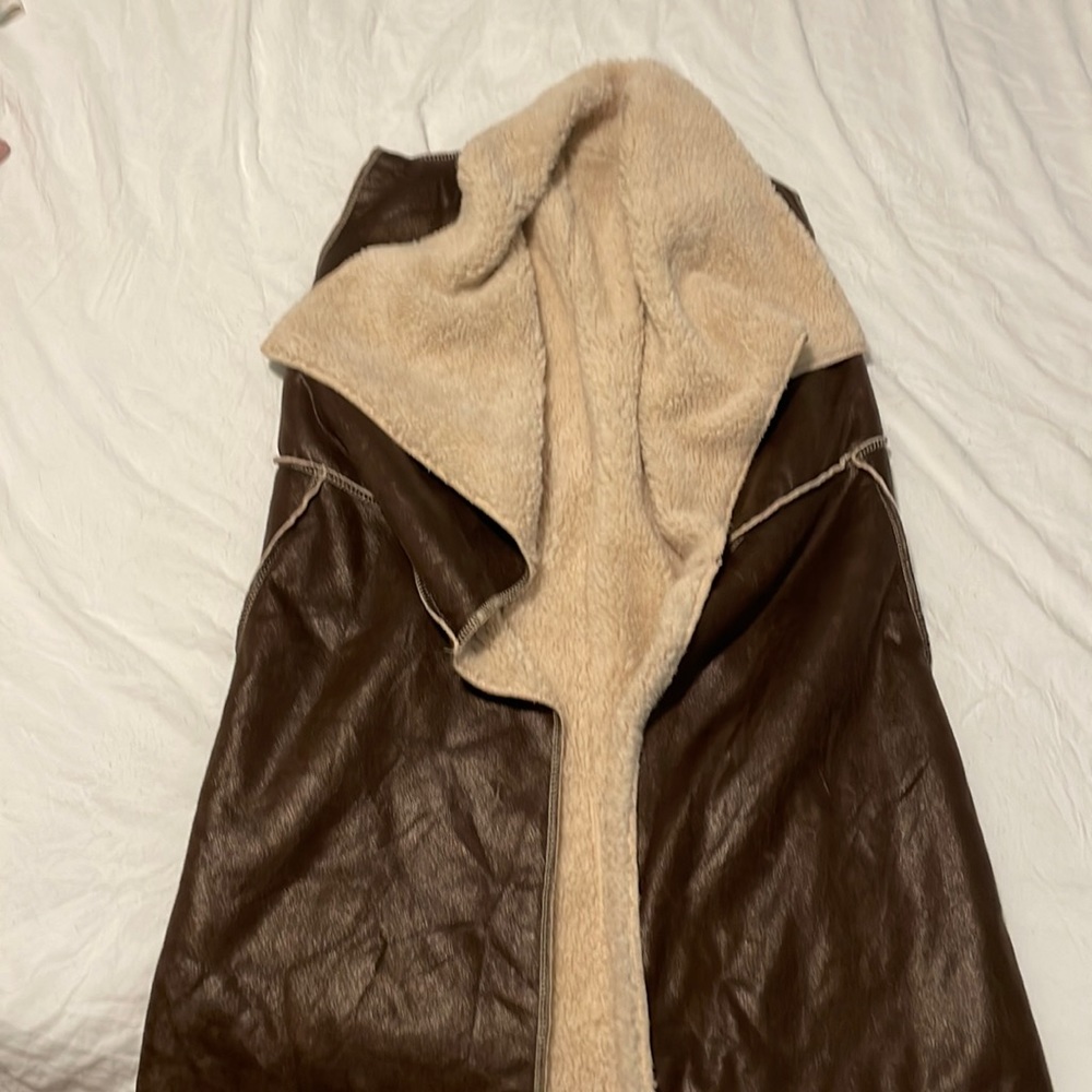 WOMENS FAUX FUR VEST